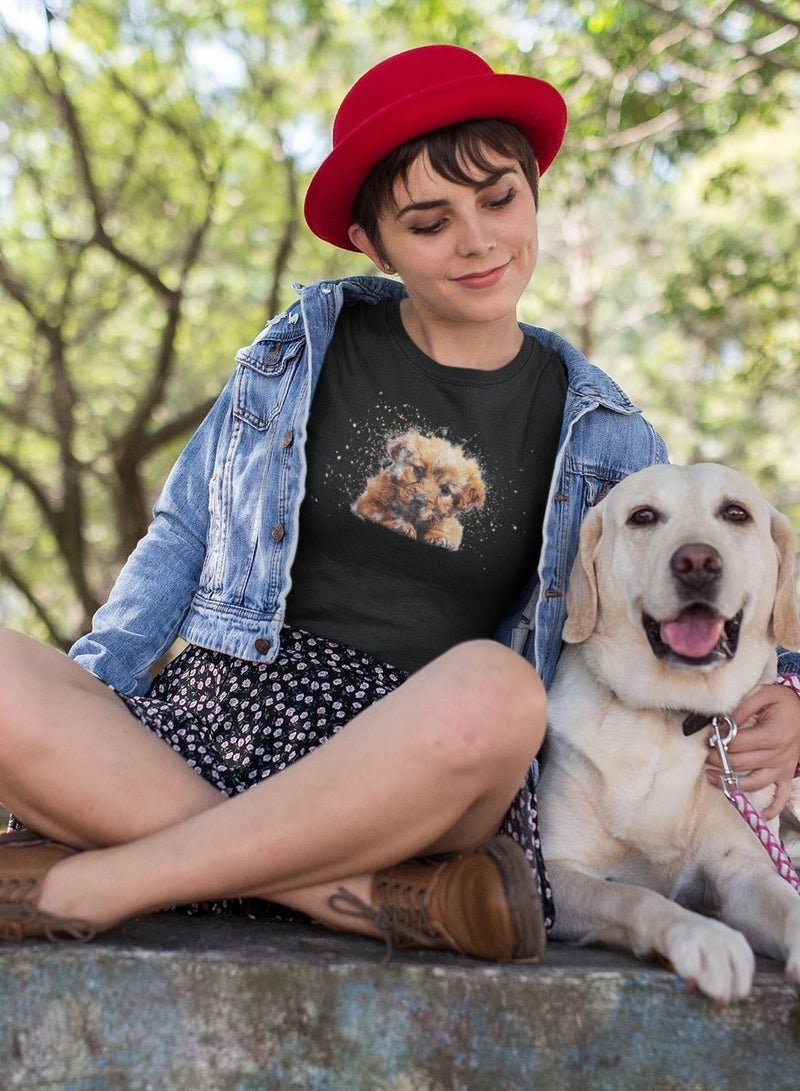 MERCH Dog Lover Cotton Printed T-Shirt - Image 4