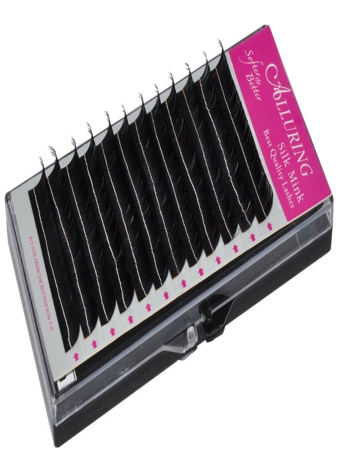 Silk Mink Eyelash Extensions Lashes - C Curl (Various Thicknesses) (C.20 x 13mm)
