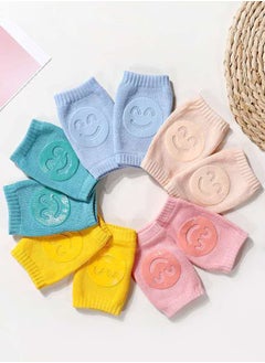 Boon Living Unisex 5 Pairs Baby Toddlers Kneepads ，Baby Crawling Anti-Slip Knee, Multicolor  - Image 1