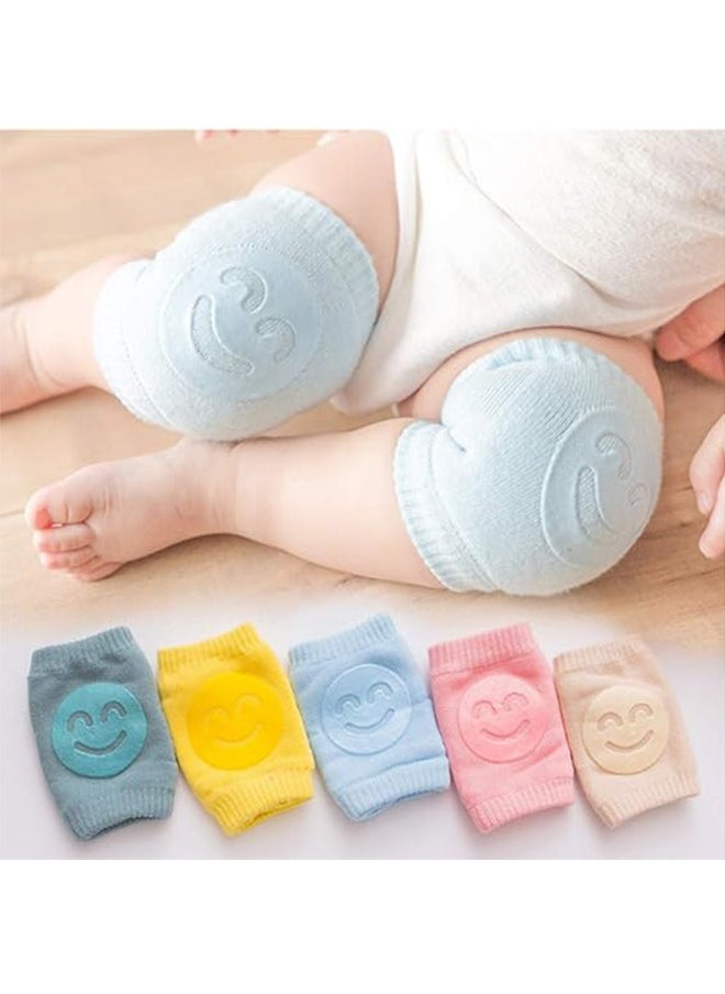 Unisex 5 Pairs Baby Toddlers Kneepads ，Baby Crawling Anti-Slip Knee, Multicolor - pzsku/Z5085A5CF2C15867FDC19Z/45/_/1719992340/4a431b06-0a90-4186-9f4c-d339c9dec687