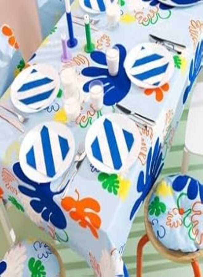 HAVSKATT I.K.E.A Paper Napkins, Blue/White 33 * 33