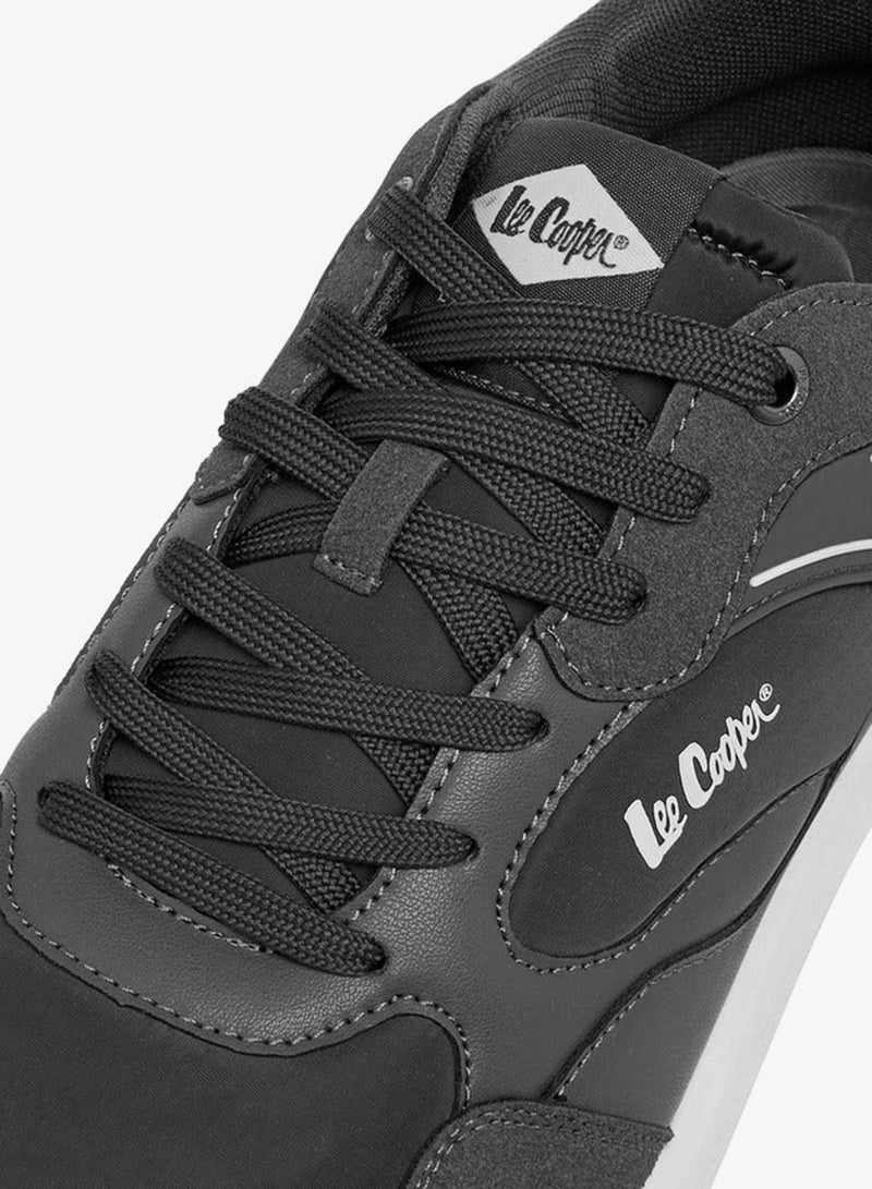 لي كوبر سنيكرز رجالي بطبعة شعار برباط - Image 5