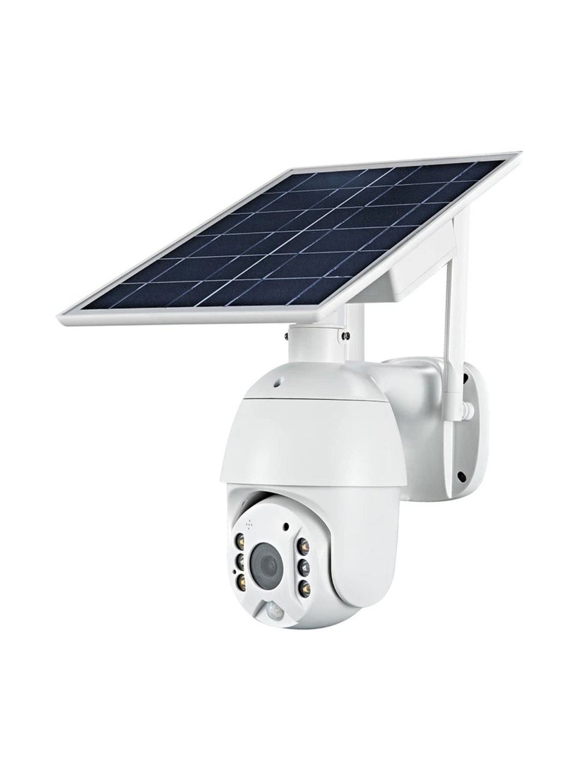 Generic 5MP 4G Sim Card QHD Solar Outdoor Surveillance Camera, 360 Degree Pan/Tilt Rotation - Image 1
