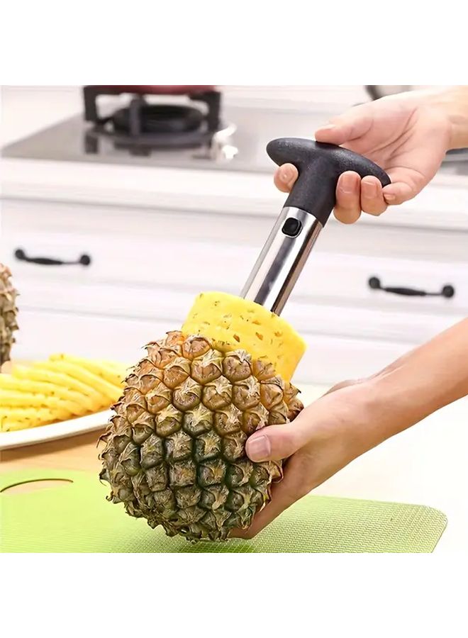 Stainless Steel Pineapple Corer Cutting Board Set 2 Piece Kitchen Tool - Image 5