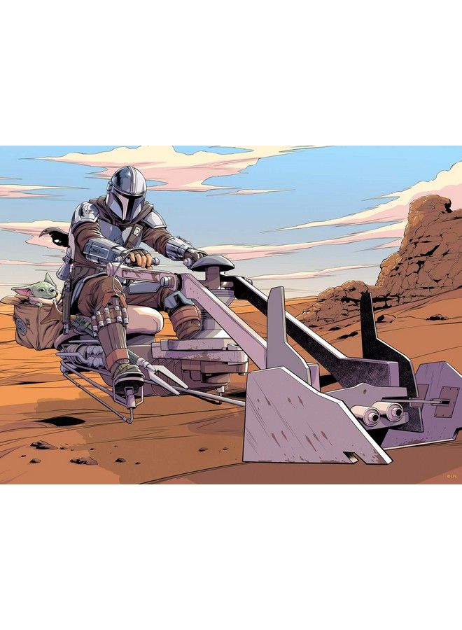 Buffalo Games Star Wars Speed Biker Strike 100 Piece Jigsaw Puzzle - Image 2