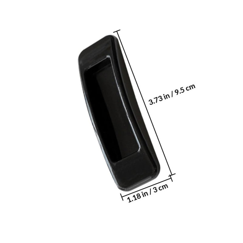 Black Adhesive Pull Handles 20pcs For Cabinets Drawers And Sliding Doors - Image 3