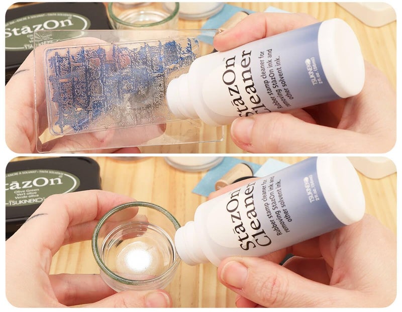 Tsukineko SZ000031 Full-Size StazOn Multi-Surface Inkpad, Jet Black - Image 5