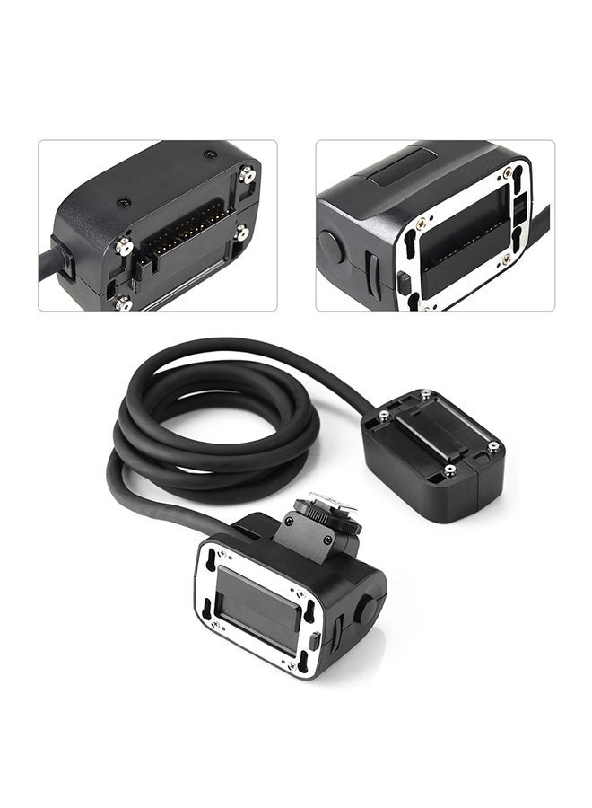 NIBEMINENT EC200 Portable Hot Shoe Remote Separation Extension Head Black  - Image 2