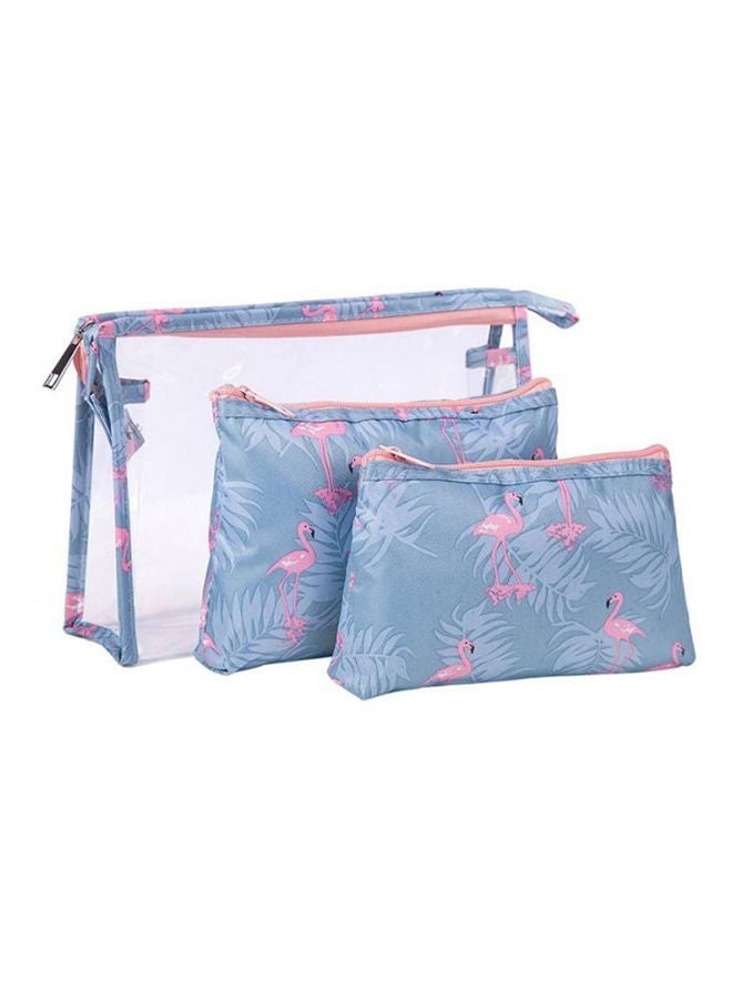 نيبمينينت Casual Cosmetic Toiletry Bag Printed For Women Multicolour