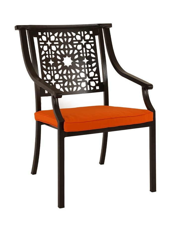 Schondor Furniture Capri | Arm Chair | Outdoor Furniture | Made in Aluminum Cast | Patio | Garden | Backyard | Restaurants  - Image 3