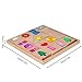 KOAICS 45PCS Wooden Acrylic Building Blocks Set with Tray Include Colorful Acrylic Shapes StarsSunClouds Trees Heart Educational Construction Toy for Kids Farm House - Image 4