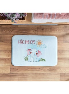 Ron Gwen Elephant Memory Foam Bath Mat - 40x60 cm