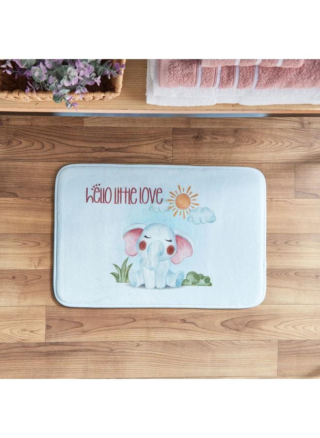 Home Box - Ron Gwen Elephant Memory Foam Bath Mat - 40x60 cm - Image 1
