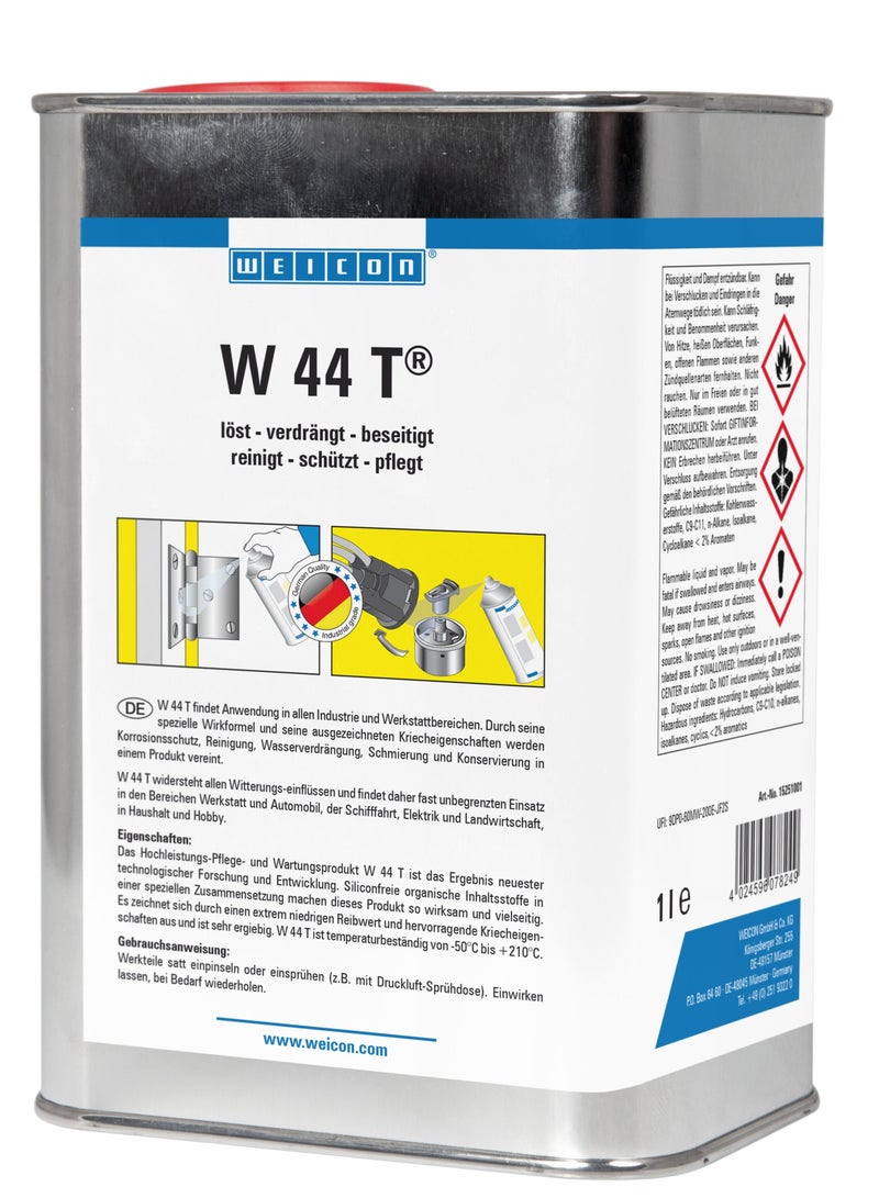 Weicon Weicon W 44 T | 1 L | Multifunctional Oil With Multiple Effects | Yellowish