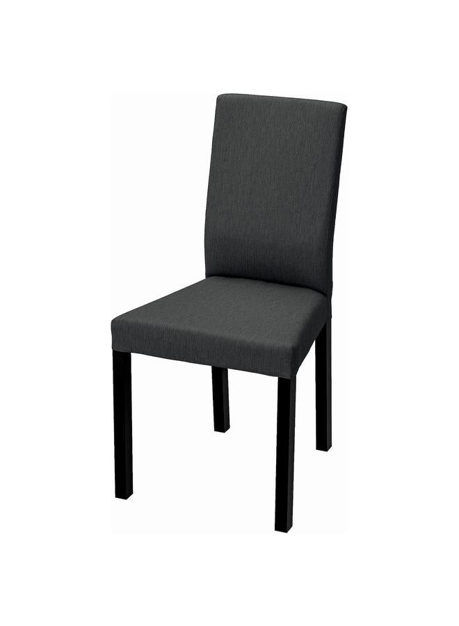 Zaboon Chair, Black/Knisa Dark Grey - Image 1