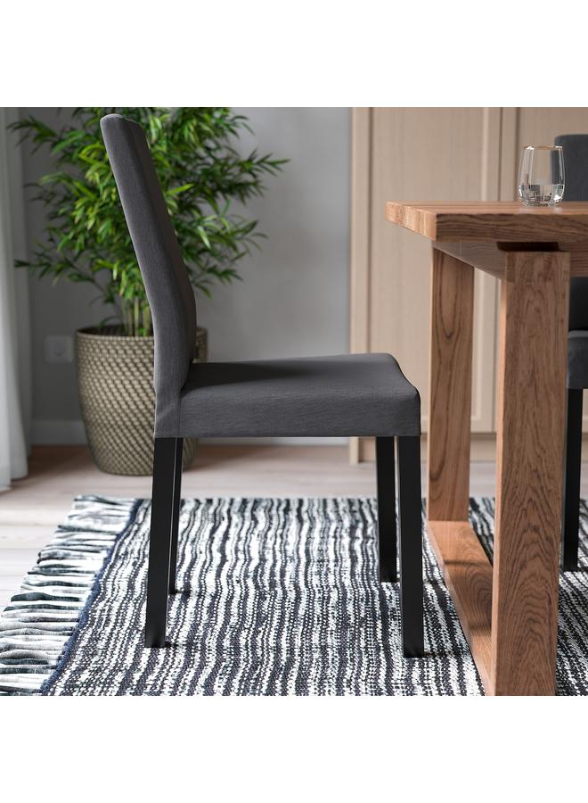 Zaboon Chair, Black/Knisa Dark Grey - Image 4