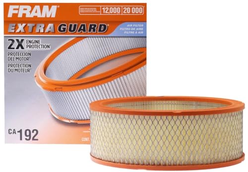 FRAM Extra Guard CA192 Replacement Engine Air Filter for Select Buick, Chevrolet, GMC, Oldsmobile, Jeep, and Pontiac Models, Provides Up to 12 Months or 12,000 Miles Filter Protection - Image 3
