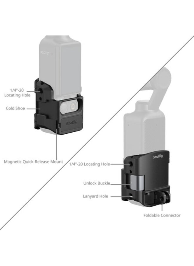 SMALLRIG SmallRig Cage for DJI Osmo Pocket 3 5072  - Image 4