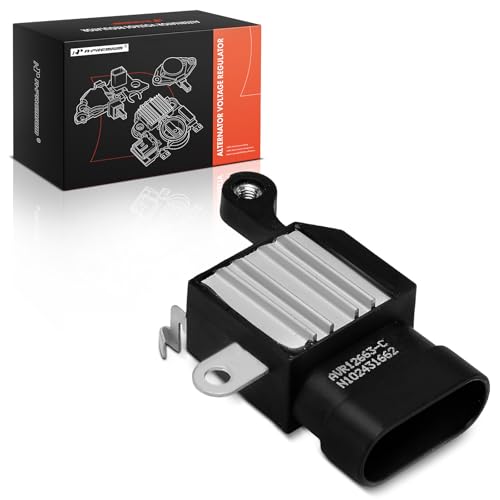 A-Premium Alternator Voltage Regulator Compatible with Buick LeSabre 2004-2005 & Cadillac DeVille 2001-2005, Seville 2001-2004 & Pontiac Bonneville 2004-2005 3.8L 4.6L, 14.8V B-Circuit 14.8 Vset - Image 1