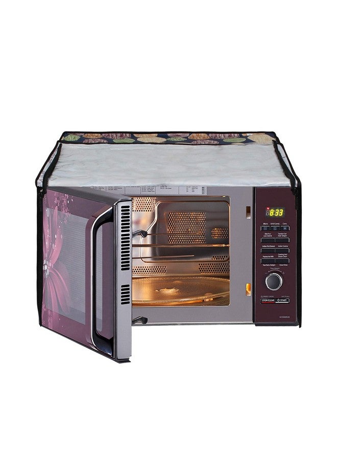Lithara Printed Waterproof Microwave Oven Cover for LG 32 Litre Convection Microwave Oven MC3286BRUM | Sams71 (Multicolor) - Image 3