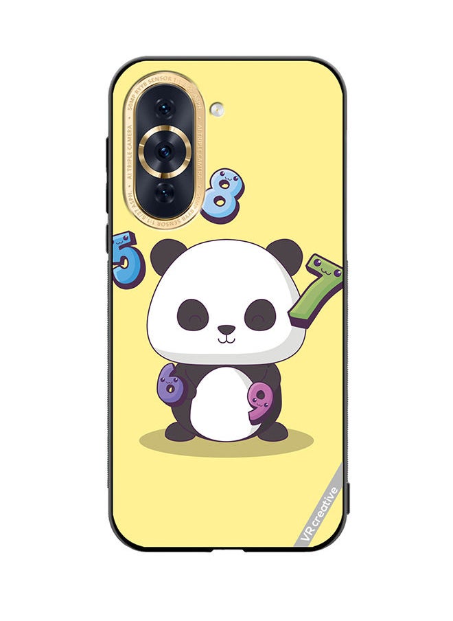 VR CREATIVE - Protective Case Cover For Huawei Nova 10 Pro Panda With 56789 Numbers Design Multicolour - Image 1