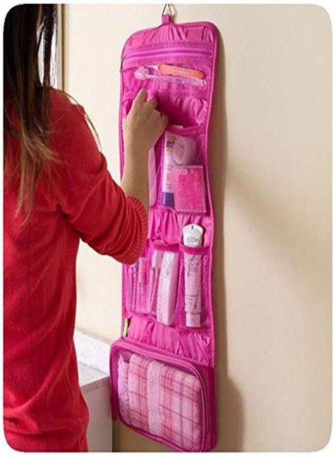 POXEFLIP Unique Cosmetics Organizer Bow Storage Bag Travel Makeup Case Multi Function Toiletry Bag - Image 3