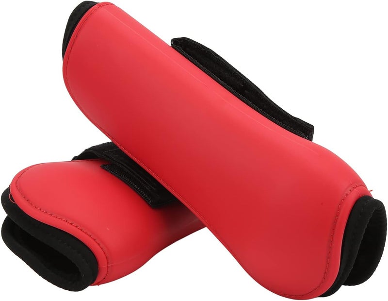 Zerodis Horse Support Boots, PU Shell Front Leg Boots with Elastic Cushion for Jumping Training, Soft Lining for Protection - Image 5