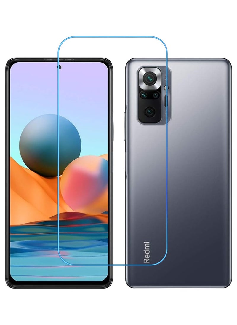ACLIX Antistatic ESD Dustproof Premium Quality High Definition Clear Tempered Glass Screen Protector Designed For Xiaomi Redmi Note 10 Pro - Image 1