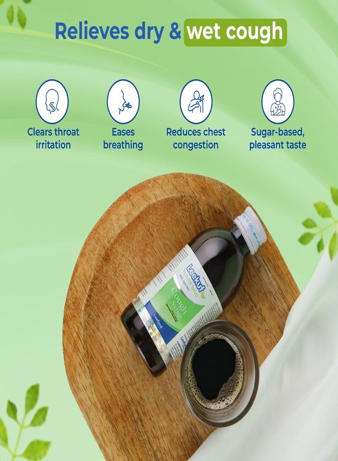 Leeford Leekuf Natural Cough Syrup Pack of 3 (100ml Each) - with Goodness of Mulethi, Adrak and Tulsi || Cough Syrup For Dry Cough || Safe and Effective || For Adults - Image 3