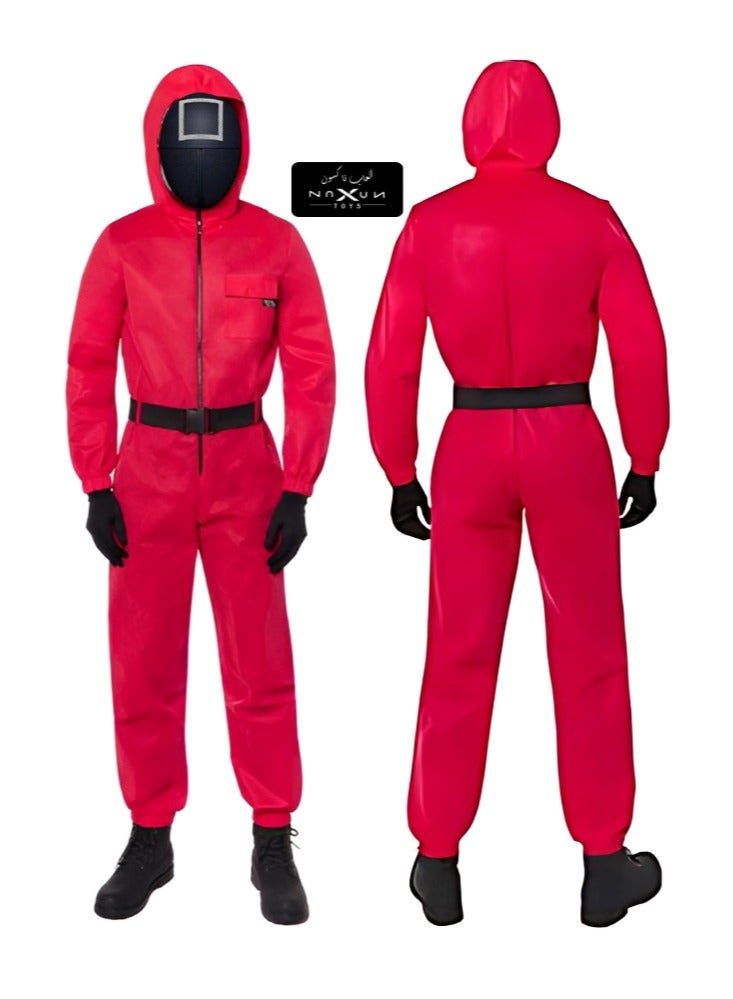 بريميم زي حبار واقعي مع قناع مربع الحجم المجاني - Image 1