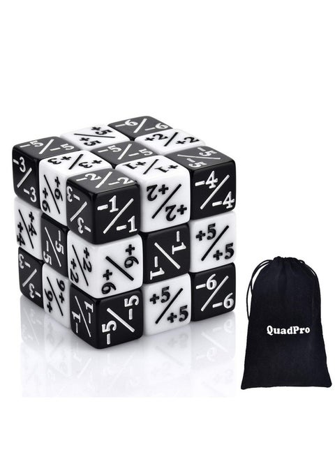 30 Pieces Dice Counters Token Dice Set D6 Dice Cube Compatible With Mtg, Ccg, Card Gaming Accessory