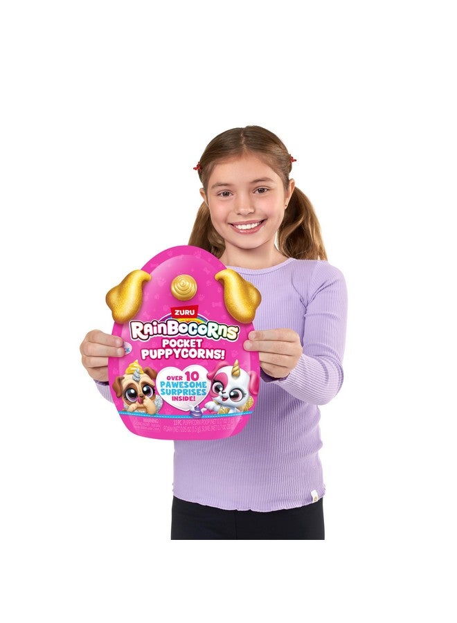 راينبوكورنز رينبوكورنز 9284، لعبة جرو صغيرة، مفاجأة قابلة للتجميع، تمثال صغير، لعبة جرو لطيفة (عبوة من 3 قطع)، حجم صغير - Image 5