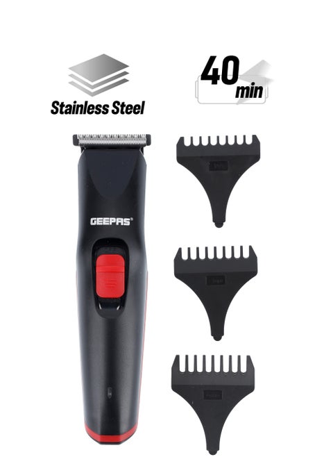Rechargeable Trimmer with Cordless Operation and High Cutting Performance  Long Lasting Battery with 6-8 Hours of Charging Time