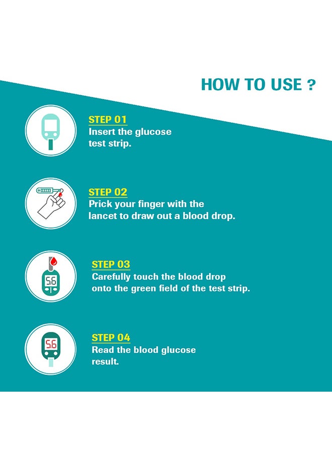 ACCU-CHEK 100-Piece Instant Blood Glucose Test Strips - Image 4