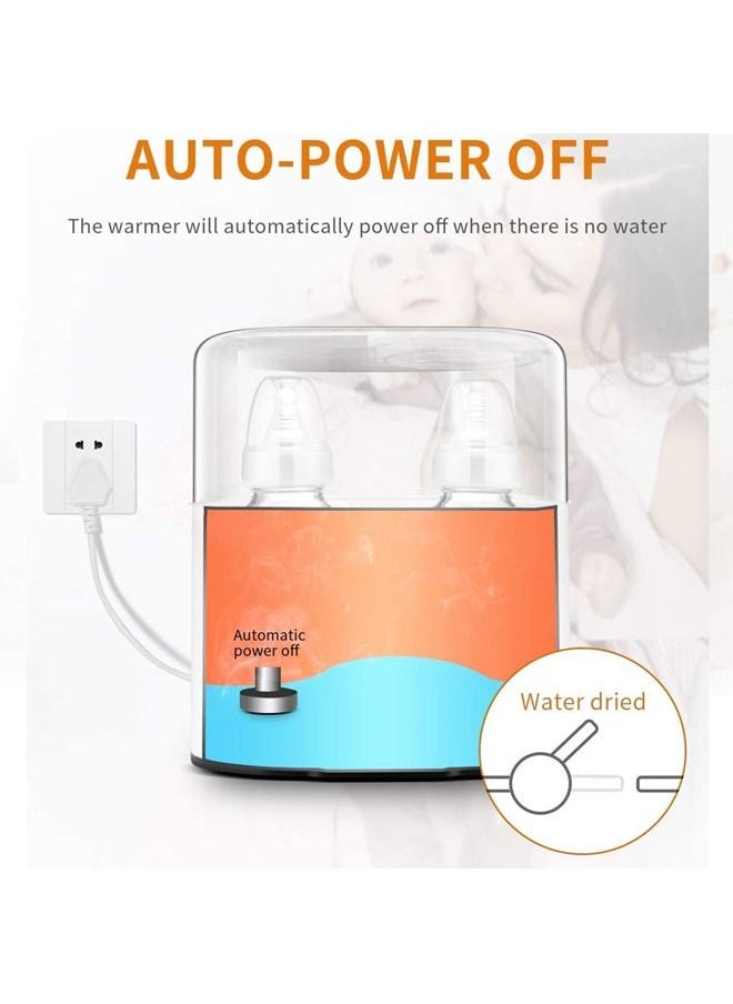 Beauenty - 6 In 1 Baby Bottle Warmer For Frozen Breast Milk And Formula Baby Food Heater With Steam Sterilizer With Cleaning Brush Nd Safe Auto-Shutoff And Timer Temperature Control Bpa-Free Baby Food Heater - Image 1