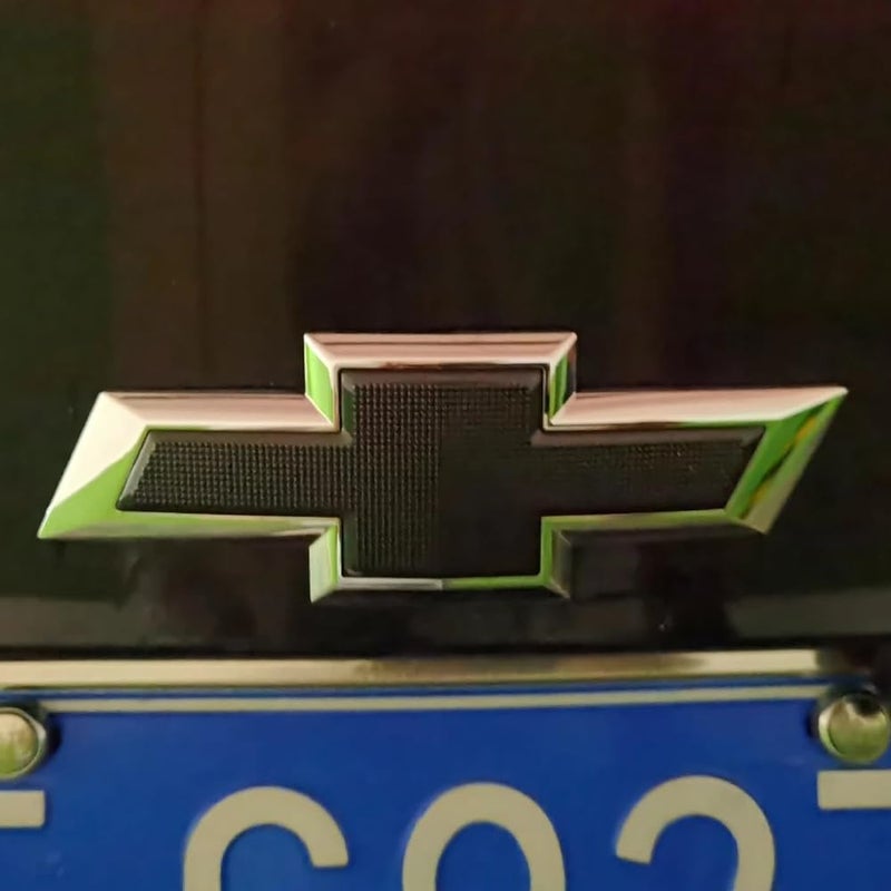 Texflic Black Bowtie Front Tailgate Emblem Overlay Compatible with 2019-2025 Chevy Malibu with Strong Adhesive 251017 ABS Plastic Grill Rear Badge Not Fit 1997-2018 260111 Black - Image 5