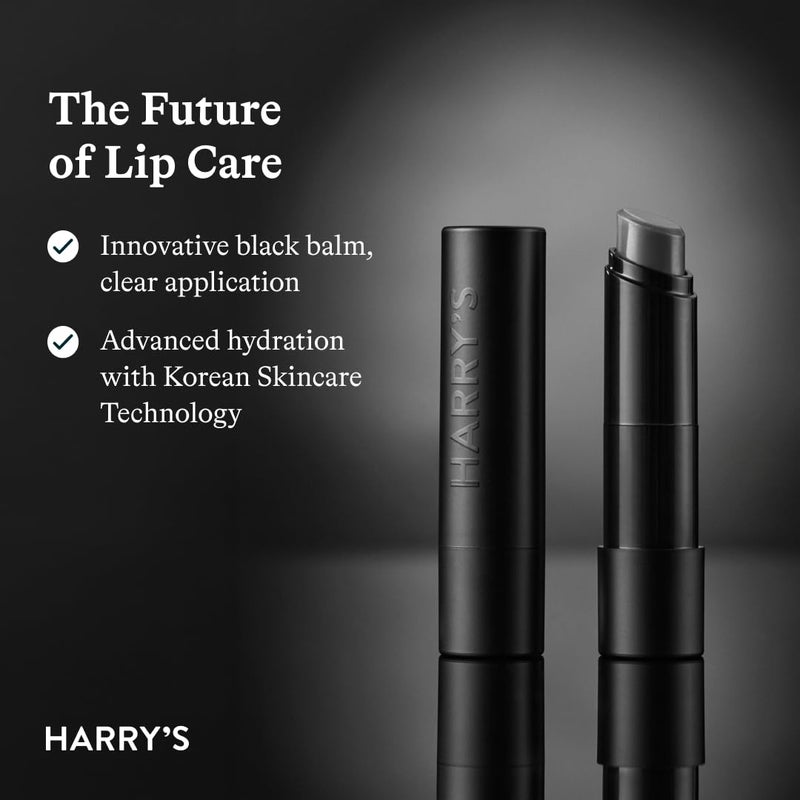 Harry's Black Lip Balm for Men - Hydrating Men's Lip Balm with Natural Finish - Korean Skincare Technology with Meadowfoam Oil - Image 5