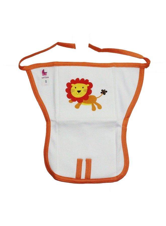 Small Size Premium Cotton Cloth Reusable Extra Wide Padded Nappy For 2 To 4 Months Baby 3Pcs Pack
