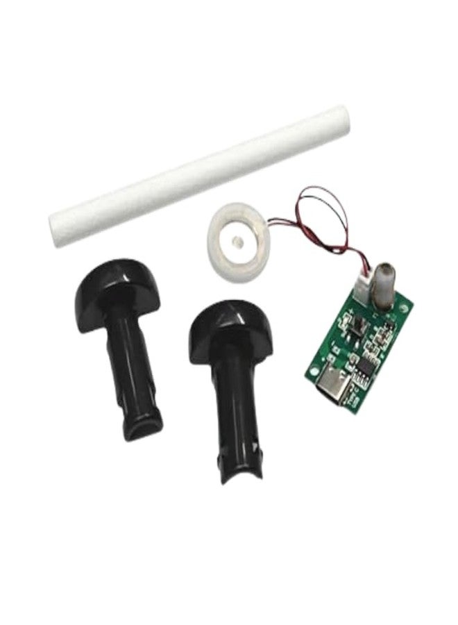 ESPtronics جهاز ترطيب الهواء البارد بالموجات فوق الصوتية من إي إس بيترونيكس، طقم تركيب ذاتي لصنع الضباب، وحدة من النوع C، لوحة دوائر كهربائية 5 فولت مع وعاء سعة 100 مل، مناسب للغرف والمكاتب وأحواض السمك والسيارات - Image 2