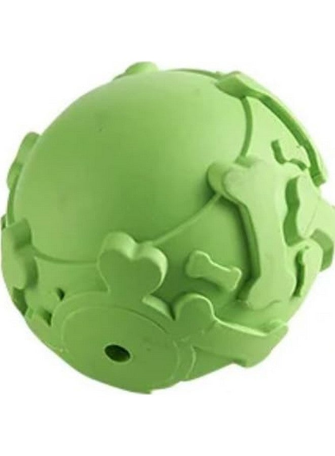 لعبة كرة العظام المطبوعة من Pups&Pets ذات الصوت الصلب للكلاب متوسطة الحجم (كرة واحدة في العبوة) - ألوان متنوعة - Image 3