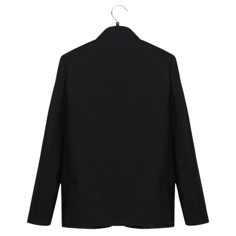 CHARCHIT Boys Regular Fit Black Blazer and T-Shirt Set - Image 2