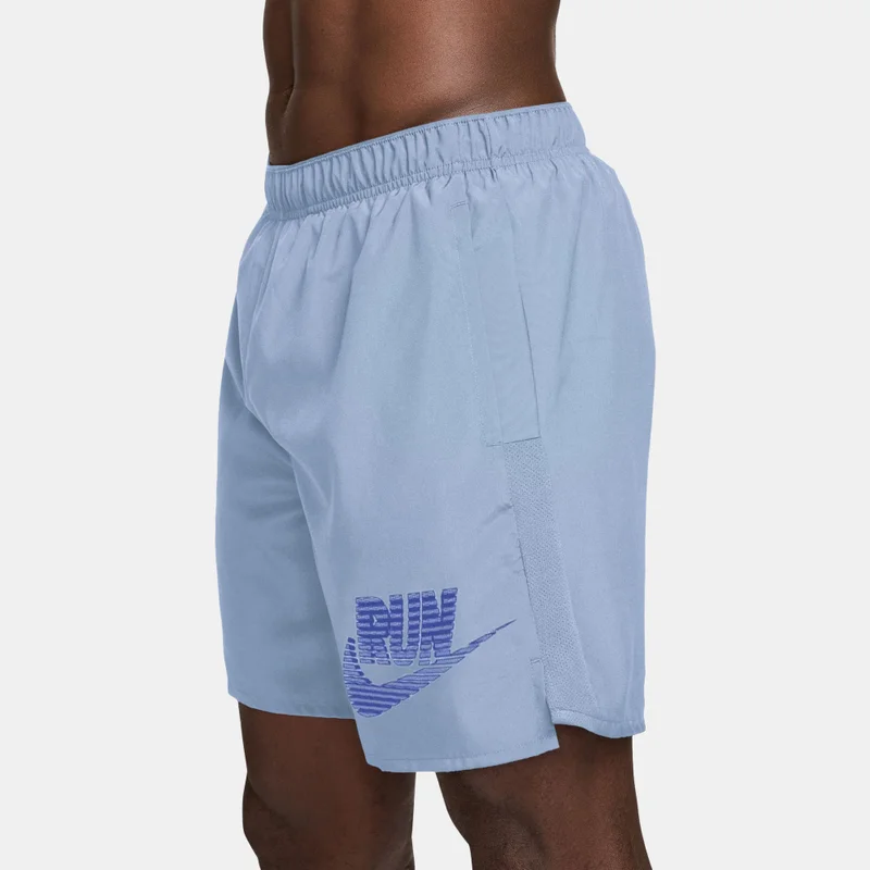 Nike Blue Men's Challenger Dri-FIT Running Shorts for Men | Best Price UAE