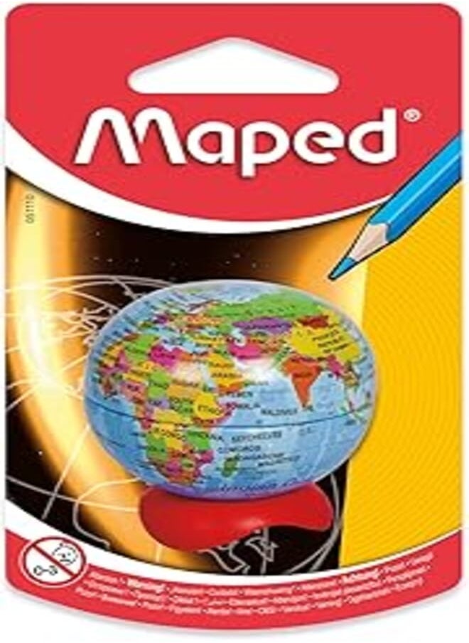 Maped Maped Globe 1 Hole Pencil Sharpener (034751Ta) 