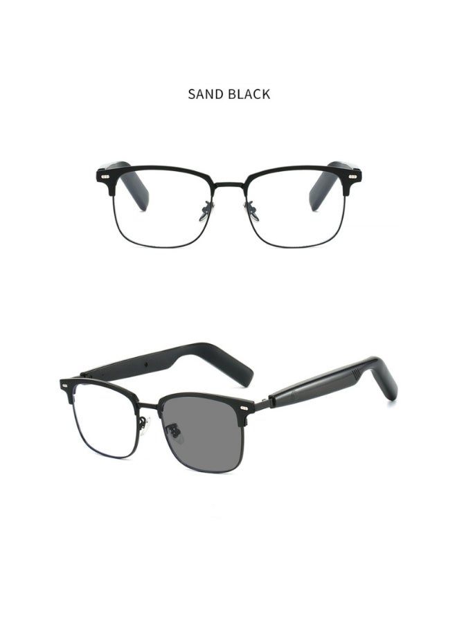 ZESITH Black Silver Smart Bluetooth Glasses 15, Summer Anti Blue Light Photochromic Lens, Myopia Support, HiFi Music - Image 2