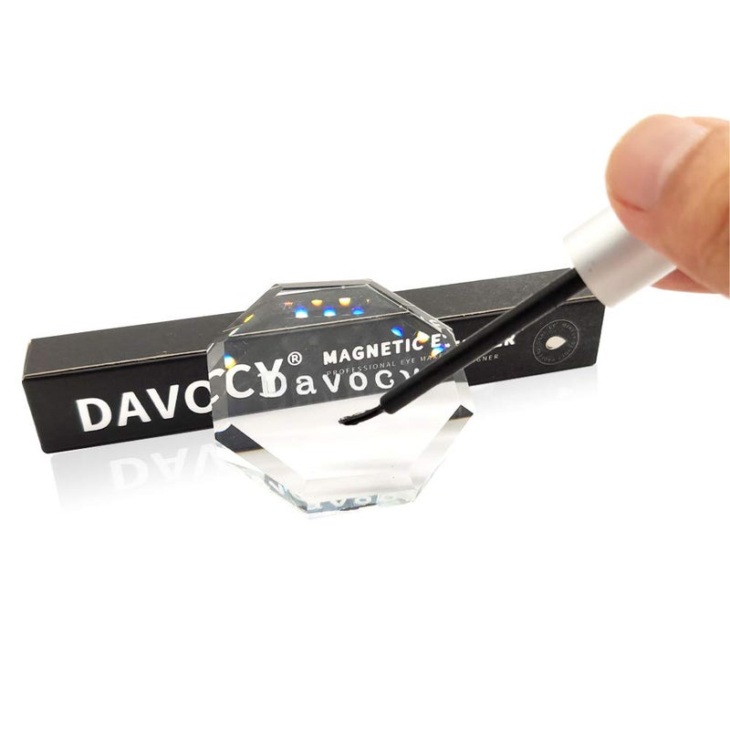 Davocy Magnetic Eyeliner for Magnetic Eyelashes, Strong Hold, Latex-Free, Waterproof Magnetic Eyeliner for Sensitive Eyes, No Glue Needed, Surper Large Capacity, 6ML 0.18OZ - Image 4