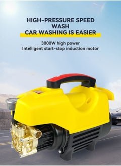 ULHYC Electric Pressure Washer 2900 PSI Max 3.1 GPM 3100W Compact Portable Power Washer with 66 FT Hose Adjustable Nozzles and Foam Cannon, Small Car Pressure Washer for Home/Patio/Driveway/Yellow  - Image 2