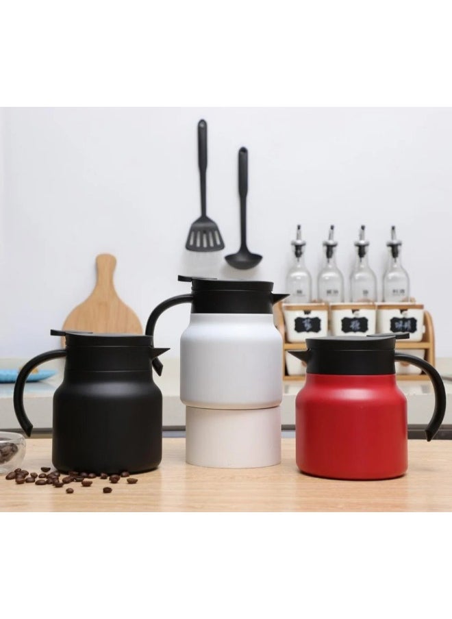 Coffee Thermos That Preserves Heat And Cold White 800 ml