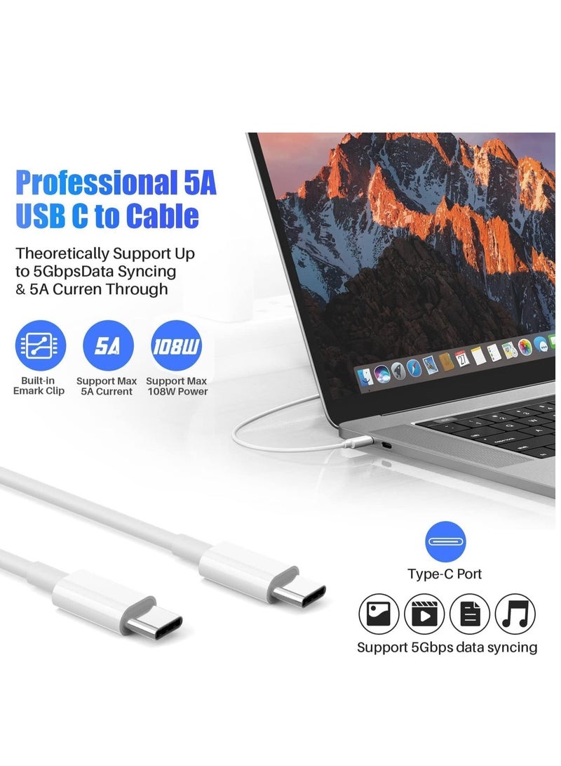YoYoTech iPhone 17, iPhone 16 & iPhone 15 Pro Max Charger With USB C Port 35 Watt with 1M iPhone Fast Charging Cord Type C to C for iPhone 16 / 15 Pro max/15 Pro/15 plus/15, Samsung S24 and all USB C mobiles / Tabs - Image 3
