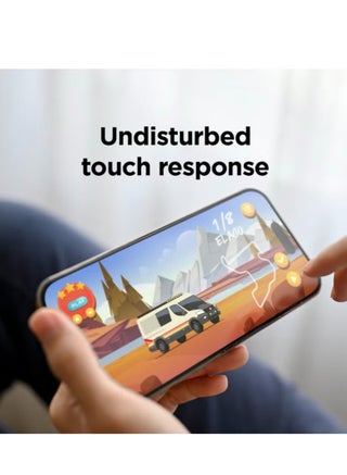 Privacy Screen Protector for Nothing Phone 2A  – Anti-Static Tempered Glass with ESD Privacy, 9H Hardness, Anti-Peep, Dust-Proof, Super Smooth Touch - view 4