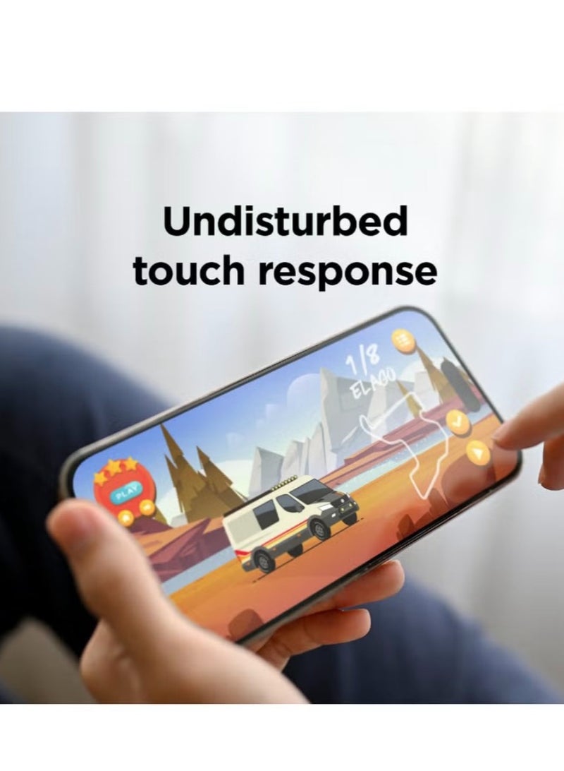 أوريجنال واقي شاشة الخصوصية لهاتف Nothing Phone 2A - زجاج مقسّى مضاد للكهرباء الساكنة مع خصوصية ESD، صلابة 9H، مضاد للتجسس، مقاوم للغبار، ملمس فائق النعومة - Image 4